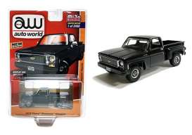 Chevrolet - Cheyenne 1973 black - 1:64 - Auto World - CP7616 - AWCP7616 | Toms Modelautos Chevrolet - Cheyenne 1973 black - 1:64 - Auto World - CP7616 - AWCP7616 | Toms Modelautos