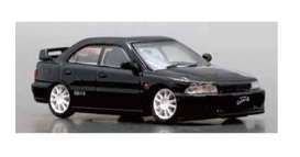 Mitsubishi  - Lancer Evo I & II black - 1:64 - BM Creations - 64B0066 - BM64B0066rhd | Toms Modelautos