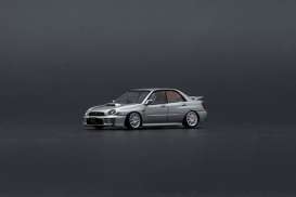 Subaru  - Impreza WRX 2001 silver - 1:64 - BM Creations - 64B0080 - BM64B0080rhd | Toms Modelautos