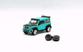 LB Works Suzuki - Jimny 2019 glitter green - 1:64 - BM Creations - 64B0072 - BM64B0072 | Toms Modelautos
