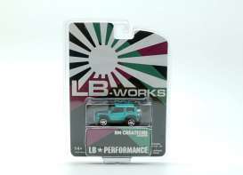 LB Works Suzuki - Jimny 2019 glitter green - 1:64 - BM Creations - 64B0073 - BM64B0073 | Toms Modelautos