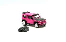 LB Works Suzuki - Jimny 2018 glitter dark pink - 1:64 - BM Creations - 64B0075 - BM64B0075 | Toms Modelautos