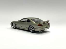 Nissan  - Silvia S15 1999 silver - 1:64 - BM Creations - 64B0011 - BMDM64B0011 | Toms Modelautos