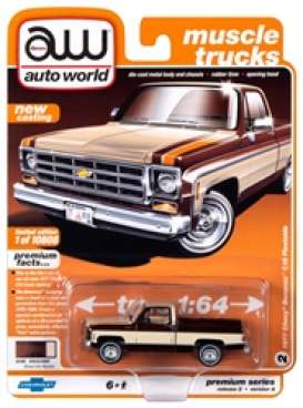 Chevrolet - Bonanza 10 Truck 1977 brown - 1:64 - Auto World - SP038A - AWSP038A | Toms Modelautos Chevrolet - Bonanza 10 Truck 1977 brown - 1:64 - Auto World - SP038A - AWSP038A | Toms Modelautos