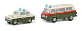 Barkas Trabant - green/cream - 1:90 - Schuco Piccolo - 5348 - schupic5348 | Toms Modelautos