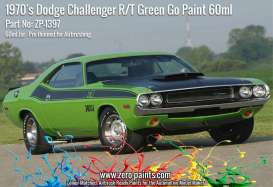 Zero Paints Paint - Green Go - Zero Paints - ZP1397 | Toms Modelautos