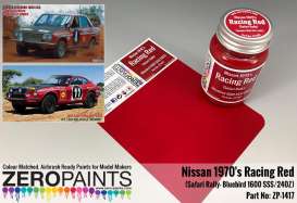 Zero Paints Paint - Racing Red - Zero Paints - ZP1417 | Toms Modelautos