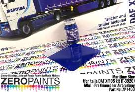 Zero Paints Paint - Maritime Blue - Zero Paints - ZP1400 | Toms Modelautos