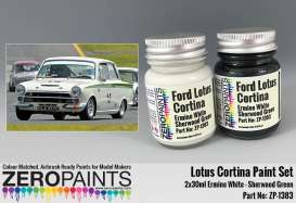 Zero Paints Paint - Lotus Cortina paint set - Zero Paints - ZP1383 | Toms Modelautos