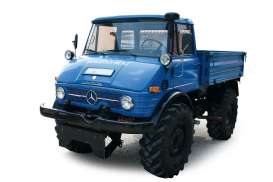 Unimog  - 406 blue - 1:18 - Schuco - 00444 - schuco0444 | Toms Modelautos