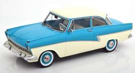 Ford  - Taunus 1957 turquoise/white - 1:18 - KK - Scale - 180272 - kkdc180272 | Toms Modelautos