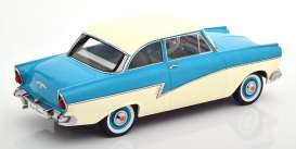 Ford  - Taunus 1957 turquoise/white - 1:18 - KK - Scale - 180272 - kkdc180272 | Toms Modelautos