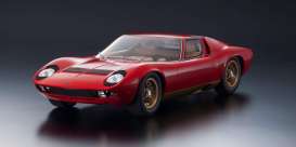 Lamborghini - Miura P400S red - 1:12 - Kyosho - KSR12501R - kyoKSR12501R | Toms Modelautos Lamborghini - Miura P400S red - 1:12 - Kyosho - KSR12501R - kyoKSR12501R | Toms Modelautos