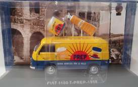 Fiat  - 1100 yellow - 1:43 - Magazine Models - magkPubFiPREP | Toms Modelautos