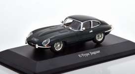 Jaguar  - E-Type green - 1:43 - Magazine Models - magkAt4641102 | Toms Modelautos