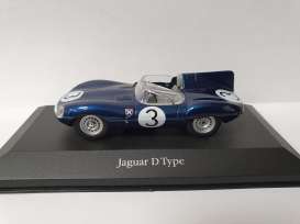 Jaguar  - D-Type blue - 1:43 - Magazine Models - magkAt4641104 | Toms Modelautos