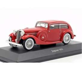 Jaguar  - SS1 red - 1:43 - Magazine Models - magkAt4641105 | Toms Modelautos