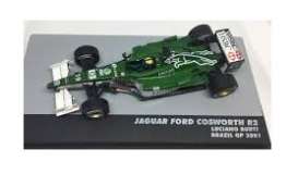 Jaguar  - R2 green/white - 1:43 - Magazine Models - magkF1Bur19 | Toms Modelautos