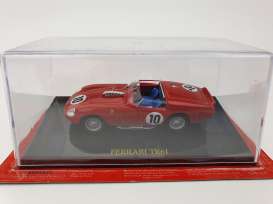 Ferrari  - 1961 red - 1:43 - Magazine Models - FerTR61 - MagkFerTR61 | Toms Modelautos