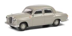 Mercedes Benz  - 180 D Ponton grey - 1:64 - Schuco - 20221 - schuco20221 | Toms Modelautos
