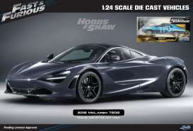 McLaren  - 720S 2018 blue/grey - 1:24 - Jada Toys - 30754 - jada30754b | Toms Modelautos