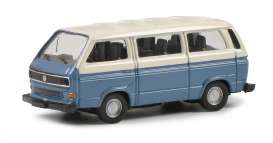 Volkswagen  - T3b blue - 1:87 - Schuco - 26509 - schuco26509 | Toms Modelautos