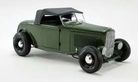 Ford  - Hot Rod *Pork Chops* 1932 olive drab - 1:18 - Acme Diecast - 1805018 - acme1805018 | Toms Modelautos