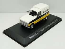 Renault  - 4F 1982 white - 1:43 - Magazine Models - SER08 - magSER08 | Toms Modelautos