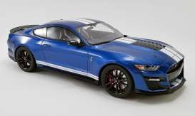 Ford - Mustang Shelby GT500 2020 blue - 1:12 - Acme Diecast - US023 - GTUS023 | Toms Modelautos Ford - Mustang Shelby GT500 2020 blue - 1:12 - Acme Diecast - US023 - GTUS023 | Toms Modelautos