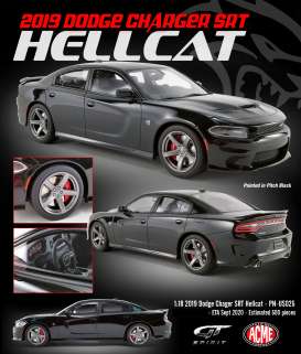 Dodge - Charger 2019 black - 1:18 - Acme Diecast - US025 - GTUS025 | Toms Modelautos Dodge - Charger 2019 black - 1:18 - Acme Diecast - US025 - GTUS025 | Toms Modelautos