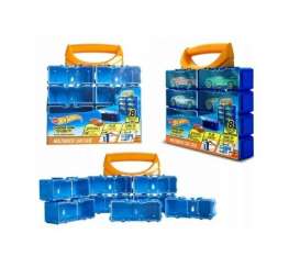 Hotwheels Car Cases  - blue/orange - 1:64 - Hotwheels - HWCC8A - hwmvHWCC8A | Toms Modelautos