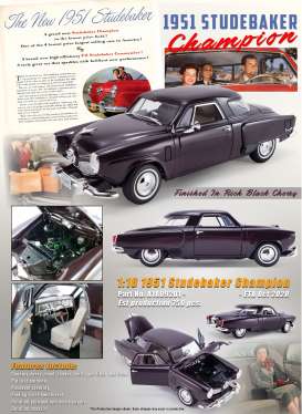 Studebaker - Champion 1951 black - 1:18 - Acme Diecast - 1809201 - acme1809201 | Toms Modelautos Studebaker - Champion 1951 black - 1:18 - Acme Diecast - 1809201 - acme1809201 | Toms Modelautos