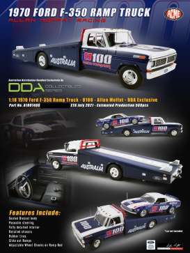 Ford - F-350 Ramp Truck - 1:18 - Acme Diecast - 1801406 - acme1801406 | Toms Modelautos Ford - F-350 Ramp Truck - 1:18 - Acme Diecast - 1801406 - acme1801406 | Toms Modelautos