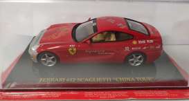 Ferrari  - red - 1:43 - Magazine Models - Fer612 - MagkFer612China | Toms Modelautos