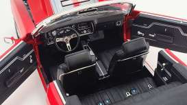 Chevrolet  - Chevelle Convertible Restomod 1970 bright red/gunmetal - 1:18 - Acme Diecast - 1805518 - acme1805518 | Toms Modelautos