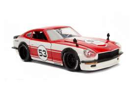 Datsun  - 240Z 1972 red/white - 1:24 - Jada Toys - 99100 - jada99100r | Toms Modelautos