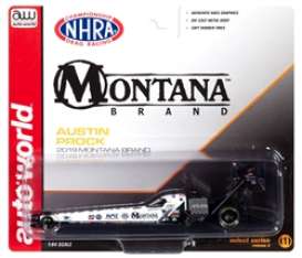 Dragster  - Austin Prock 2019 white/black - 1:64 - Auto World - awsp027 - AWSP027 | Toms Modelautos