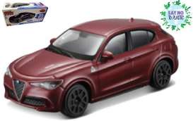 Alfa Romeo - Stelvio red - 1:43 - Bburago - 30389 - bura30389sntp | Toms Modelautos Alfa Romeo - Stelvio red - 1:43 - Bburago - 30389 - bura30389sntp | Toms Modelautos