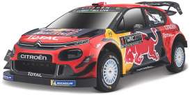 Citroen  - WRT 2019 red/blue/yellow - 1:32 - Bburago - 41054 - bura41054 | Toms Modelautos