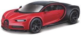 Bugatti - red - 1:32 - Bburago - 42029 - bura42029 | Toms Modelautos Bugatti - red - 1:32 - Bburago - 42029 - bura42029 | Toms Modelautos