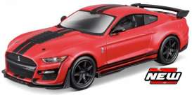 Ford  - red/black - 1:32 - Bburago - 43050 - bura43050 | Toms Modelautos