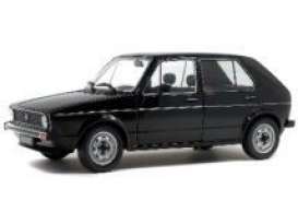 Volkswagen  - Golf L 1983 black - 1:18 - Solido - 1800209 - soli1800209 | Toms Modelautos