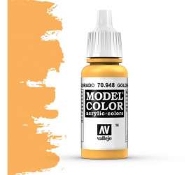 Paint Accessoires - gold yellow - Vallejo - val70948 - val70948 | Toms Modelautos