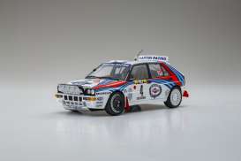 Lancia - Delta #4 white/red/blue - 1:18 - Kyosho - 8348A - kyo8348A | Toms Modelautos Lancia - Delta #4 white/red/blue - 1:18 - Kyosho - 8348A - kyo8348A | Toms Modelautos