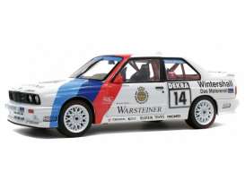 BMW  - M3 white/blue/red - 1:18 - Solido - 1185220 - soli1185220 | Toms Modelautos