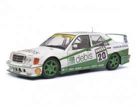 Mercedes Benz  - 190 E white/green - 1:18 - Solido - 1801004 - soli1801004 | Toms Modelautos