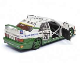 Mercedes Benz  - 190 E white/green - 1:18 - Solido - 1801004 - soli1801004 | Toms Modelautos
