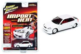 Honda  - Civic Type R white - 1:64 - Johnny Lightning - cp7310 - jlcp7310 | Toms Modelautos