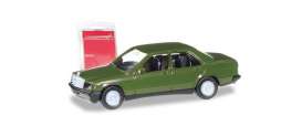 Mercedes Benz  - 190E green - 1:87 - Herpa - H012409-006 - herpa012409-006 | Toms Modelautos
