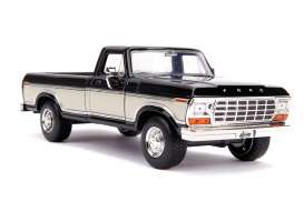 Ford - F-100 1979 black/creme - 1:24 - Jada Toys - 31585 - jada31585 | Toms Modelautos Ford - F-100 1979 black/creme - 1:24 - Jada Toys - 31585 - jada31585 | Toms Modelautos